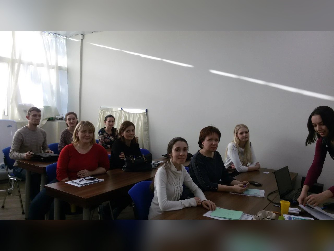На&nbsp;занятии в&nbsp;учебном центре